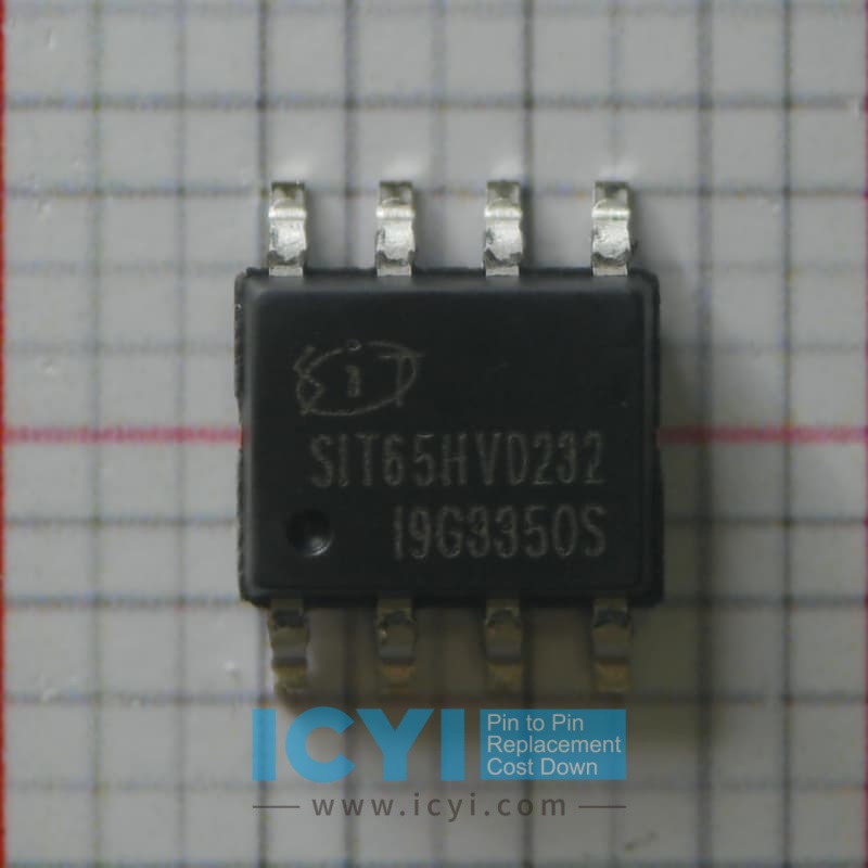 SIT65HVD232DR 3.3V power supply, 1Mbps high speed CAN bus transceiver - ICYI