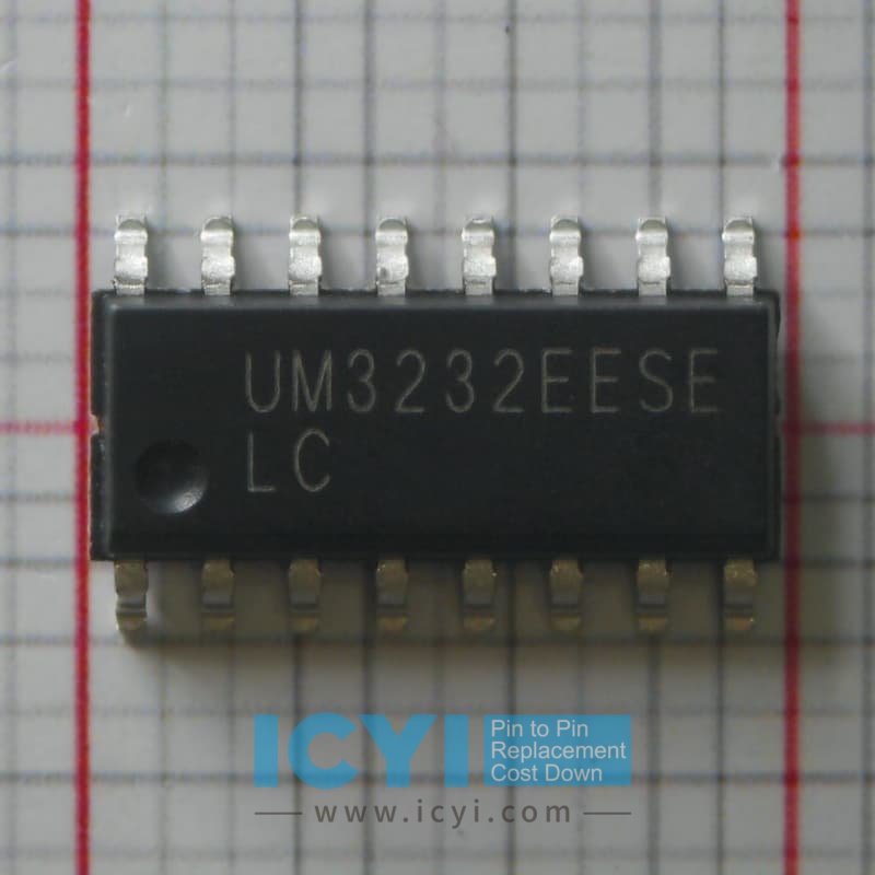 UM3232EESE Fail-Safe, Single Supply RS-232 Transceivers - ICYI