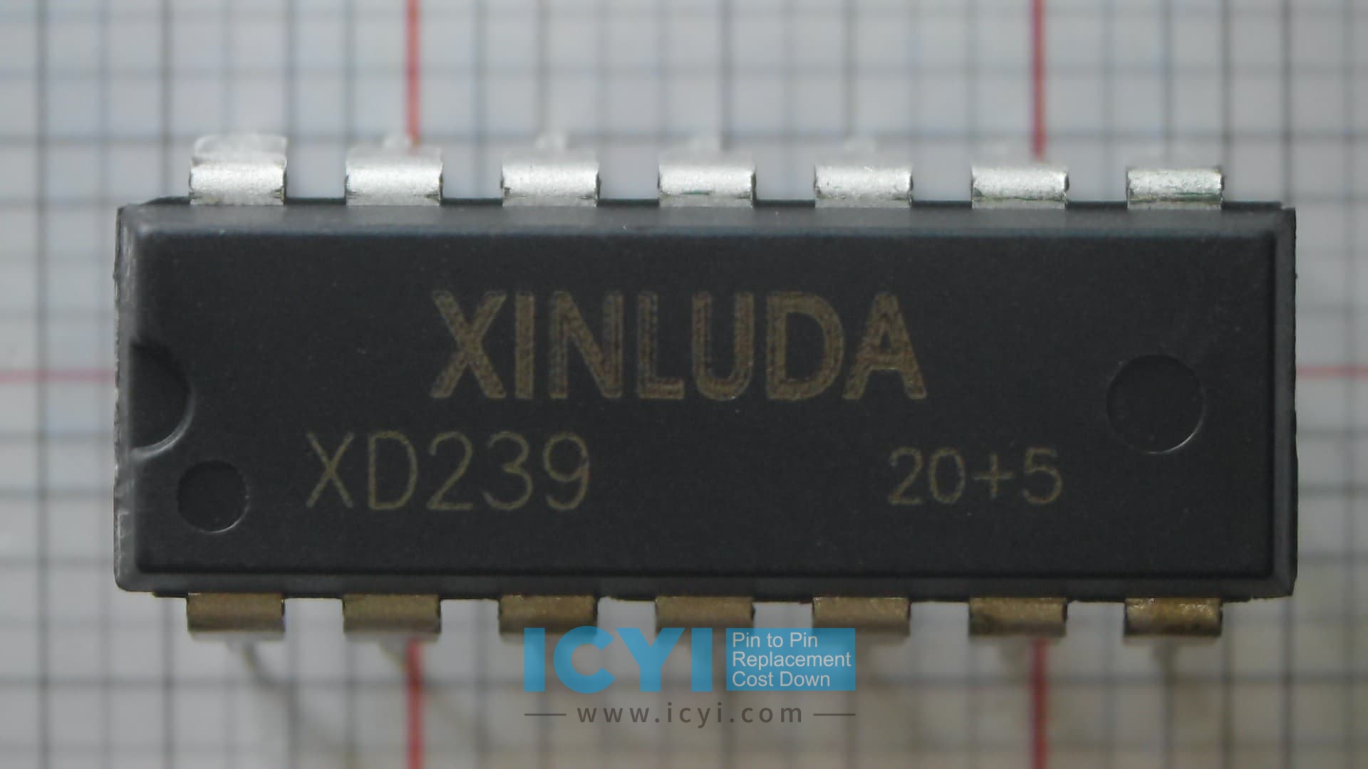 XD239 Quad Differential Comparator - ICYI