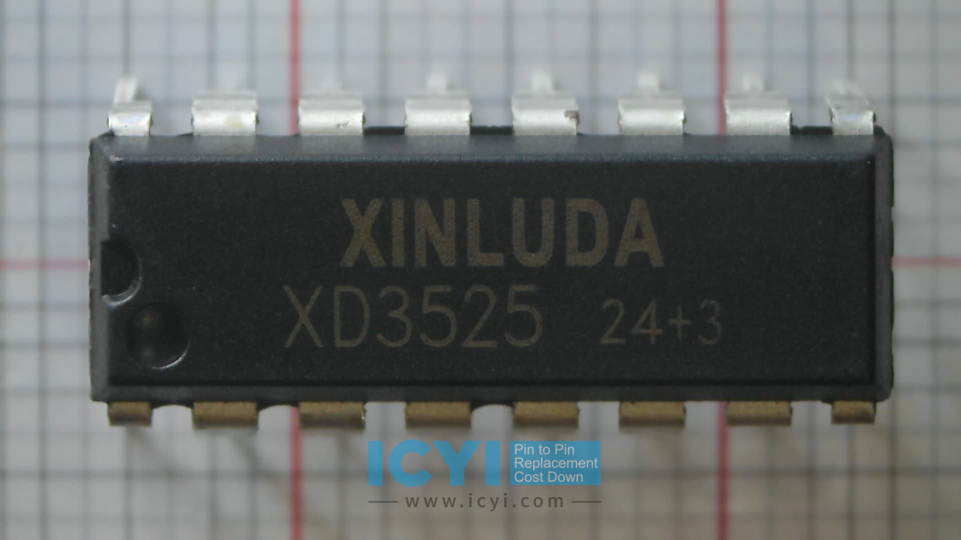 XD3525 Single Supply Quad Operational Amplifier - ICYI