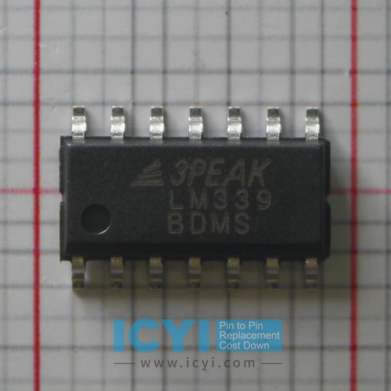 LM339A-SR 36V Low Power Single Differential Comparators - ICYI