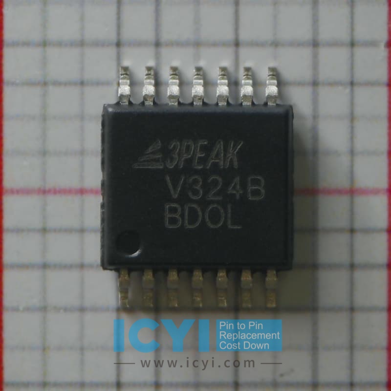 LMV324B-TR 1MHz, 80μA, RRIO, Op Amps - ICYI