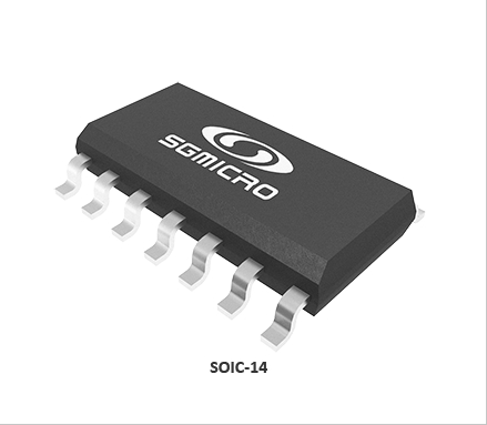 SGM80584XS14G/TR Rail-to-Rail Output CMOS Operational Amplifiers - ICYI