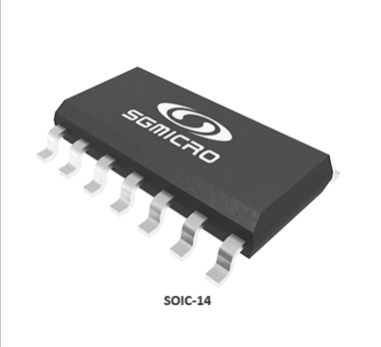 SGM8428YS14G/TR 18MHz, High Voltage, Rail-to-Rail I/O Operational Amplifiers - ICYI