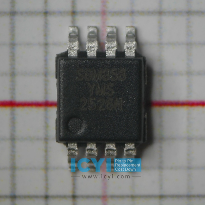 SGM358YMS/TR 1MHz, 60µA, Rail-to-Rail I/O CMOS Operational Amplifiers - ICYI